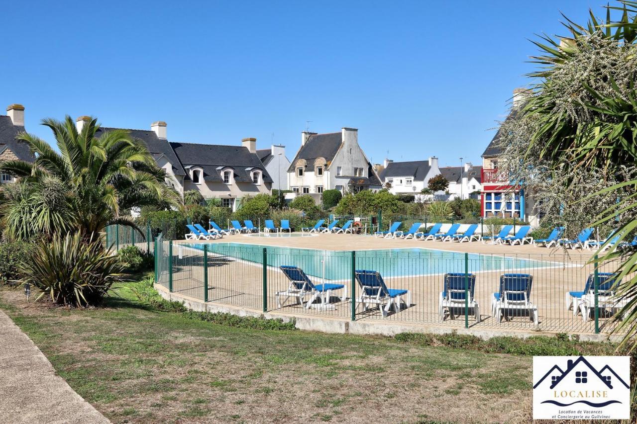 Localise - Maison E2 Au Guilvinec - A 20M De La Mer Avec Jardin Et Piscine - Tout A Pied, Plage, Port, Centre Commerces, Marche - Wifi Inclus - Vue Mer De La Chambre - Animaux Bienvenus - Linge De Lit Inclus ภายนอก รูปภาพ