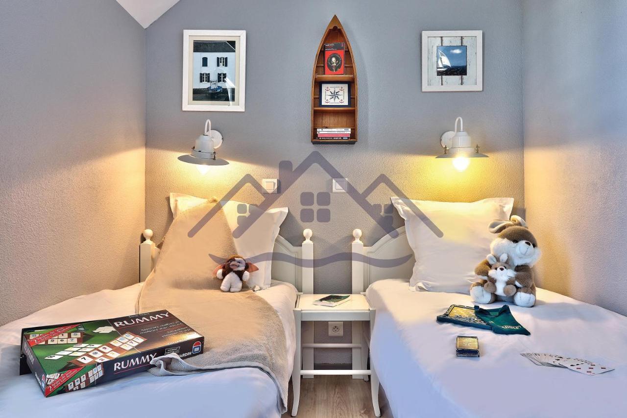 Localise - Maison E2 Au Guilvinec - A 20M De La Mer Avec Jardin Et Piscine - Tout A Pied, Plage, Port, Centre Commerces, Marche - Wifi Inclus - Vue Mer De La Chambre - Animaux Bienvenus - Linge De Lit Inclus ภายนอก รูปภาพ